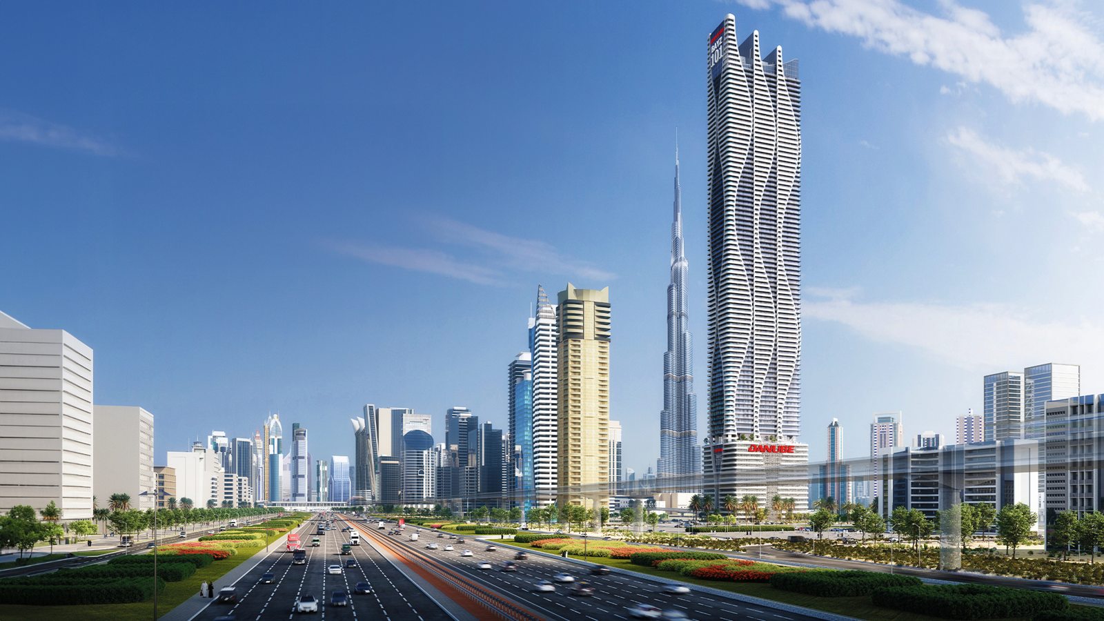 BAYZ 102 by Danube architectural rendering